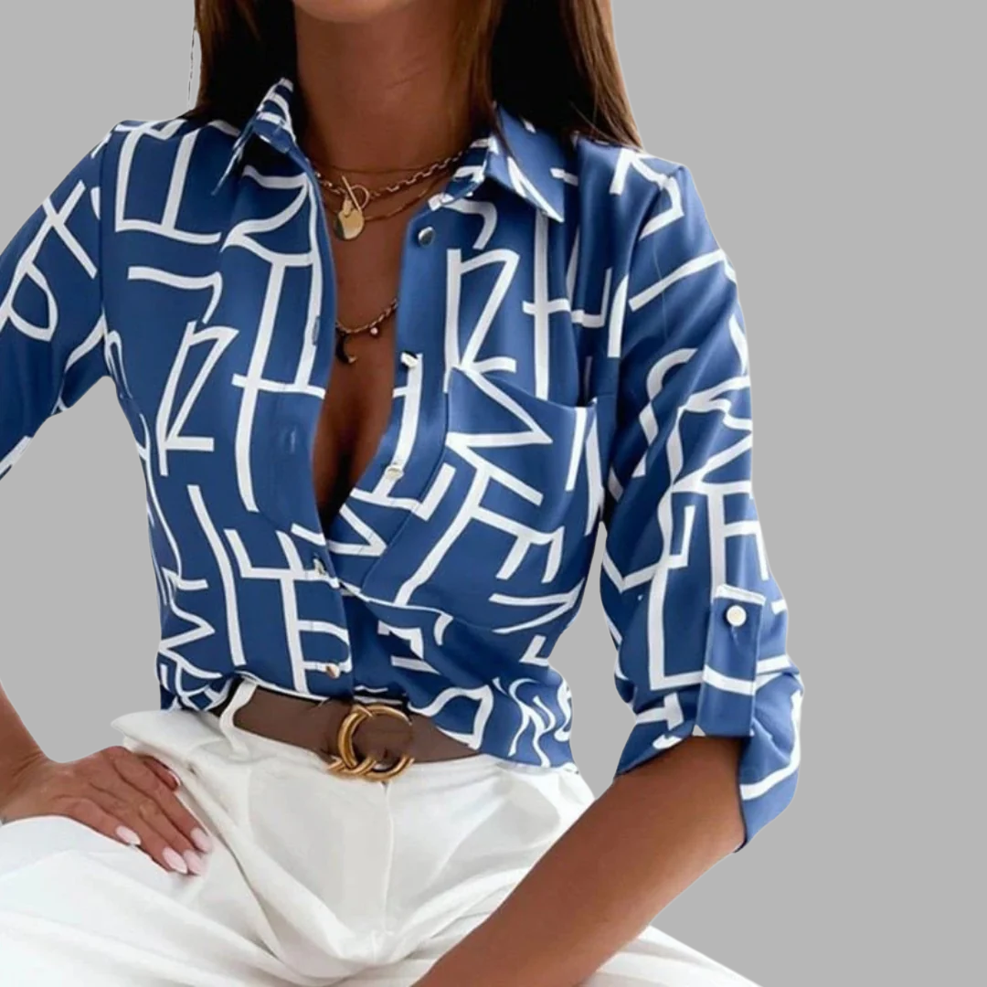 VOREALO | Blusa Elegante con Cuello < Emilia >