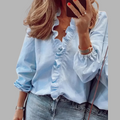 VOREALO | Blusa Elegante con Ondas  < Marien >