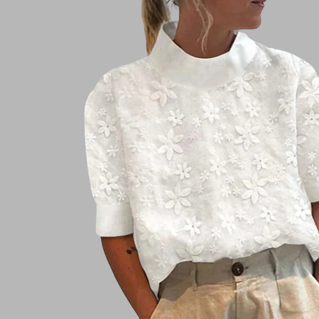 VOREALO | Blusa con Bordado Floral < Carla >