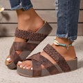 VOREALO | Sandalias Elegancia Trenzada