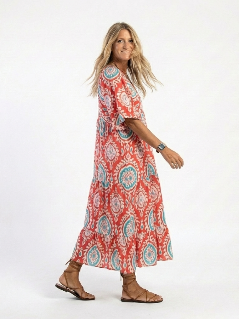 VOREALO | Vestido Estampado Mandela < Adara >