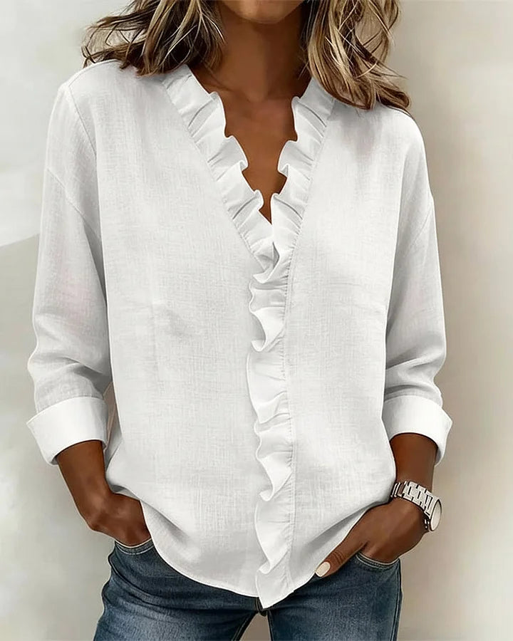 VOREALO | Blusa Con Volantes < Susan >