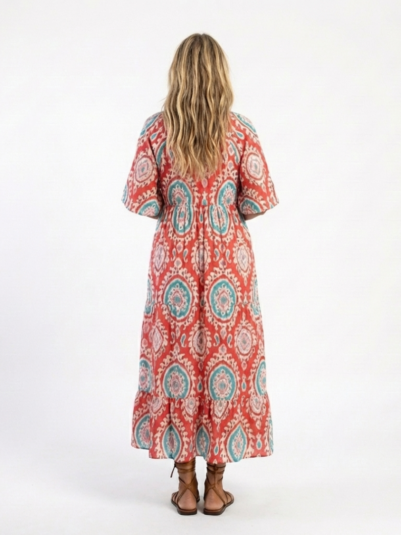 VOREALO | Vestido Estampado Mandela < Adara >