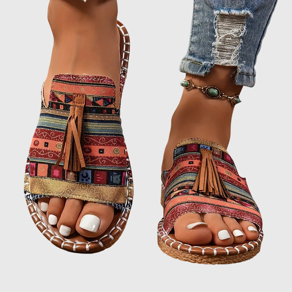 VOREALO | Sandalias Pompones < Natalia >