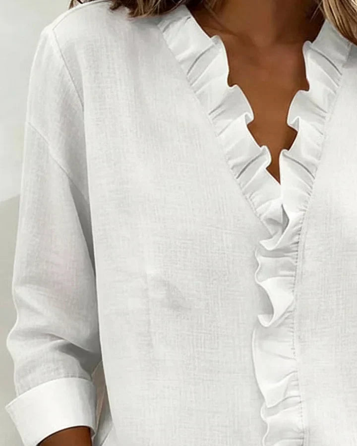 VOREALO | Blusa Con Volantes < Susan >