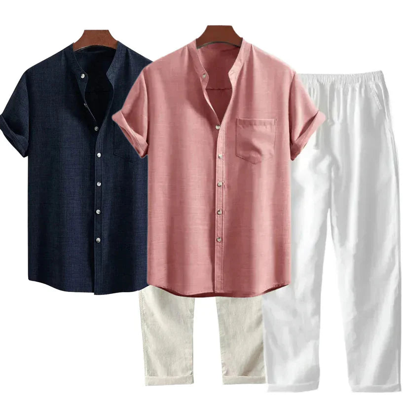 VOREALO | Conjunto Ligero de Verano para Hombre < Marino >