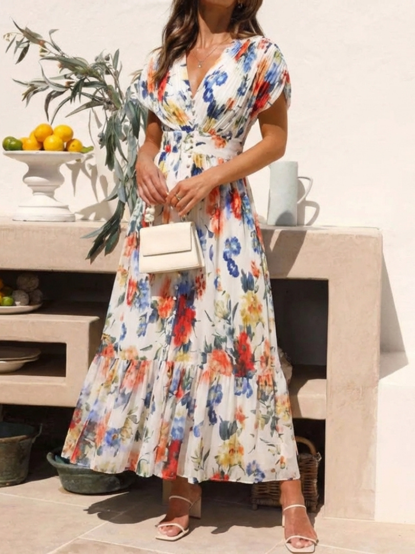 VOREALO | Vestido Largo Floral < Savannah >