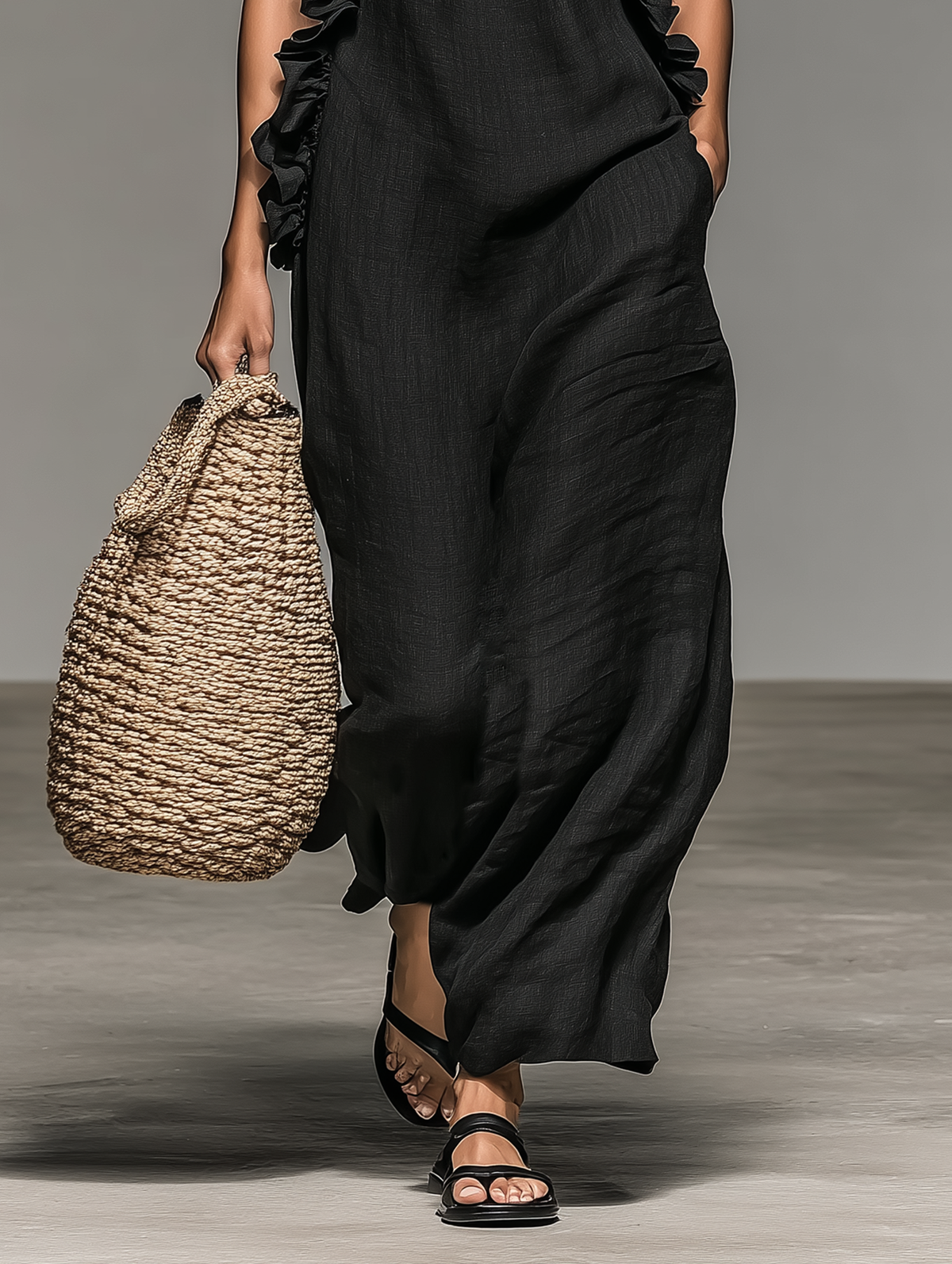 VOREALO | Vestido Elegante Volantes < Lorena >