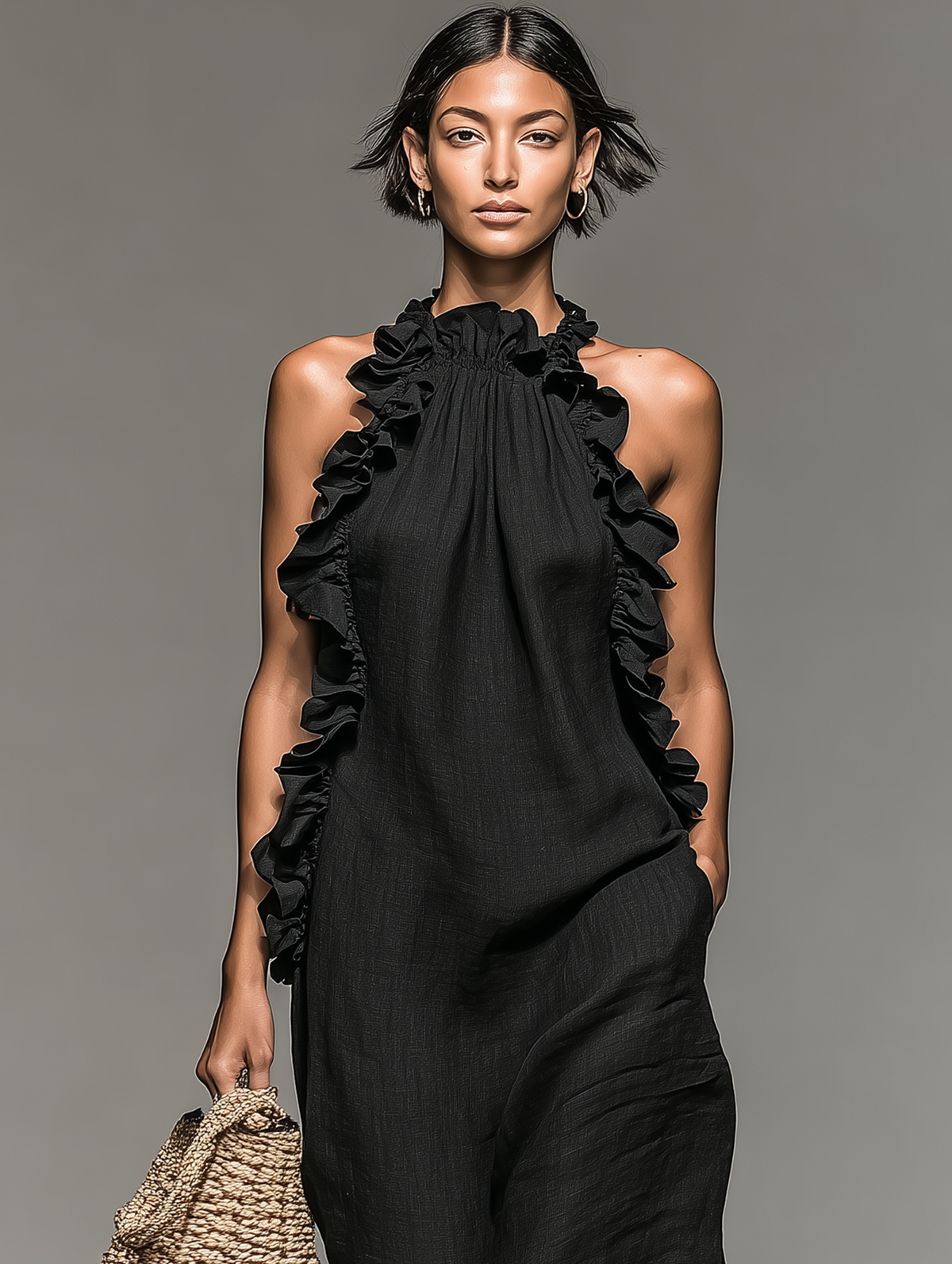 VOREALO | Vestido Elegante Volantes < Lorena >