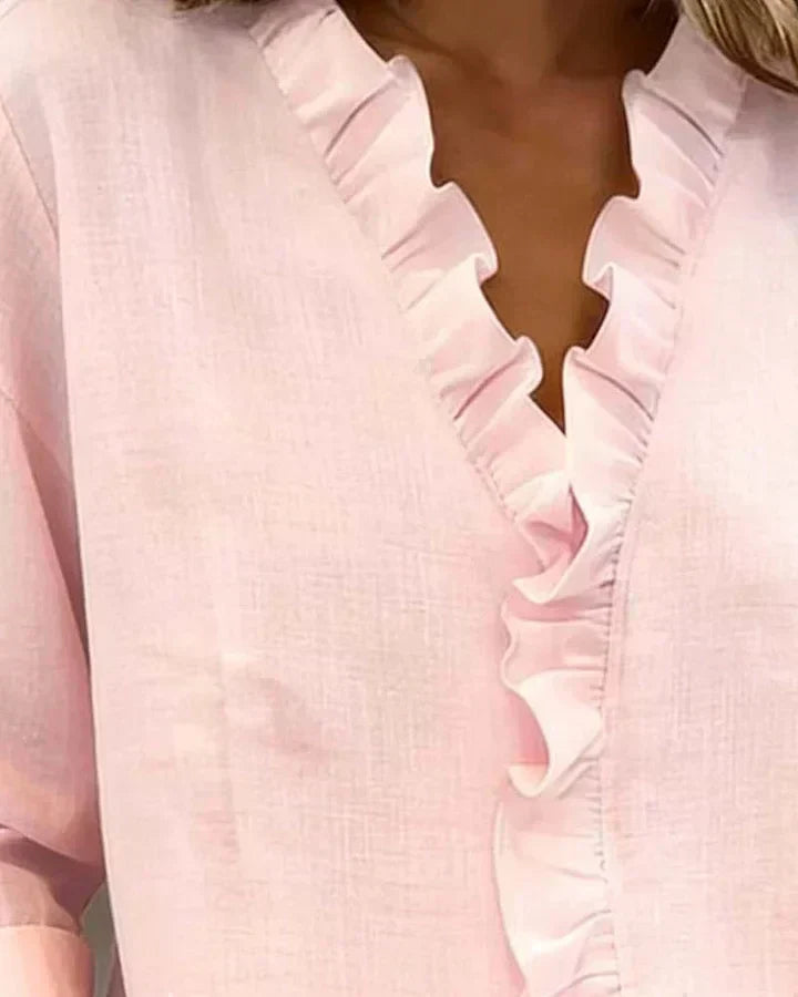 VOREALO | Blusa Con Volantes < Susan >
