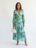 VOREALO | Vestido Largo Estampado Floral < Athenea >