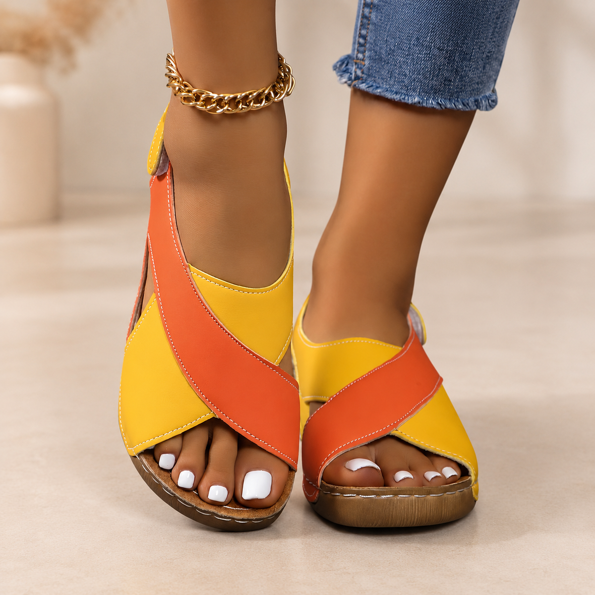 VOREALO | Sandalias Ergonómicas Confort < Nadia >