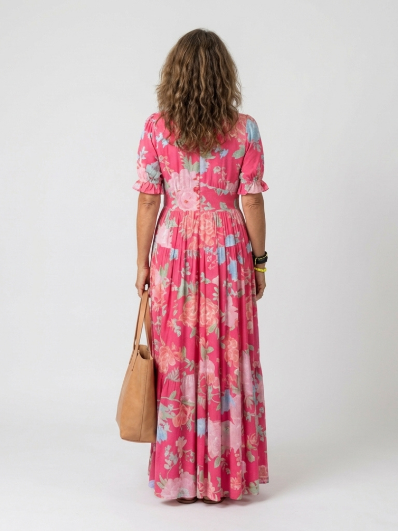 VOREALO | Vestido Largo Floral < Mara >