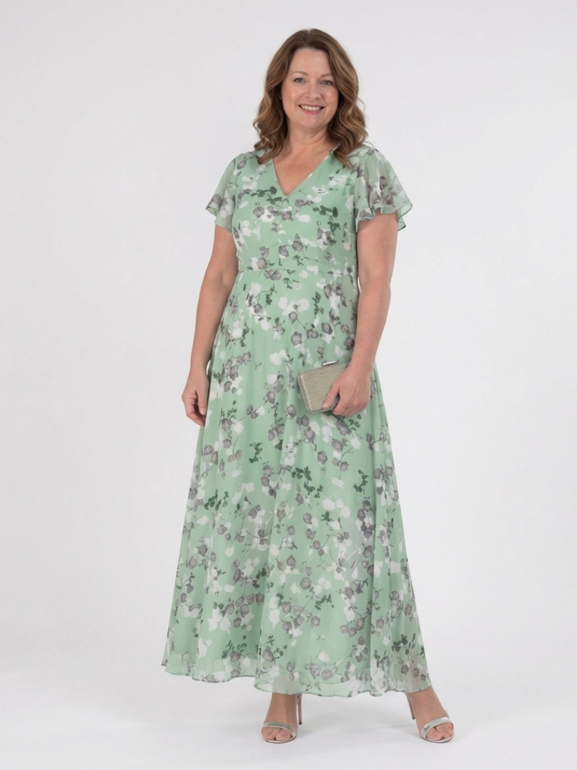 VOREALO | Vestido Largo Estampado Floral < Amalia >