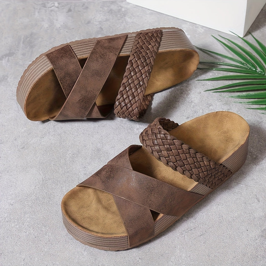 VOREALO | Sandalias Elegancia Trenzada