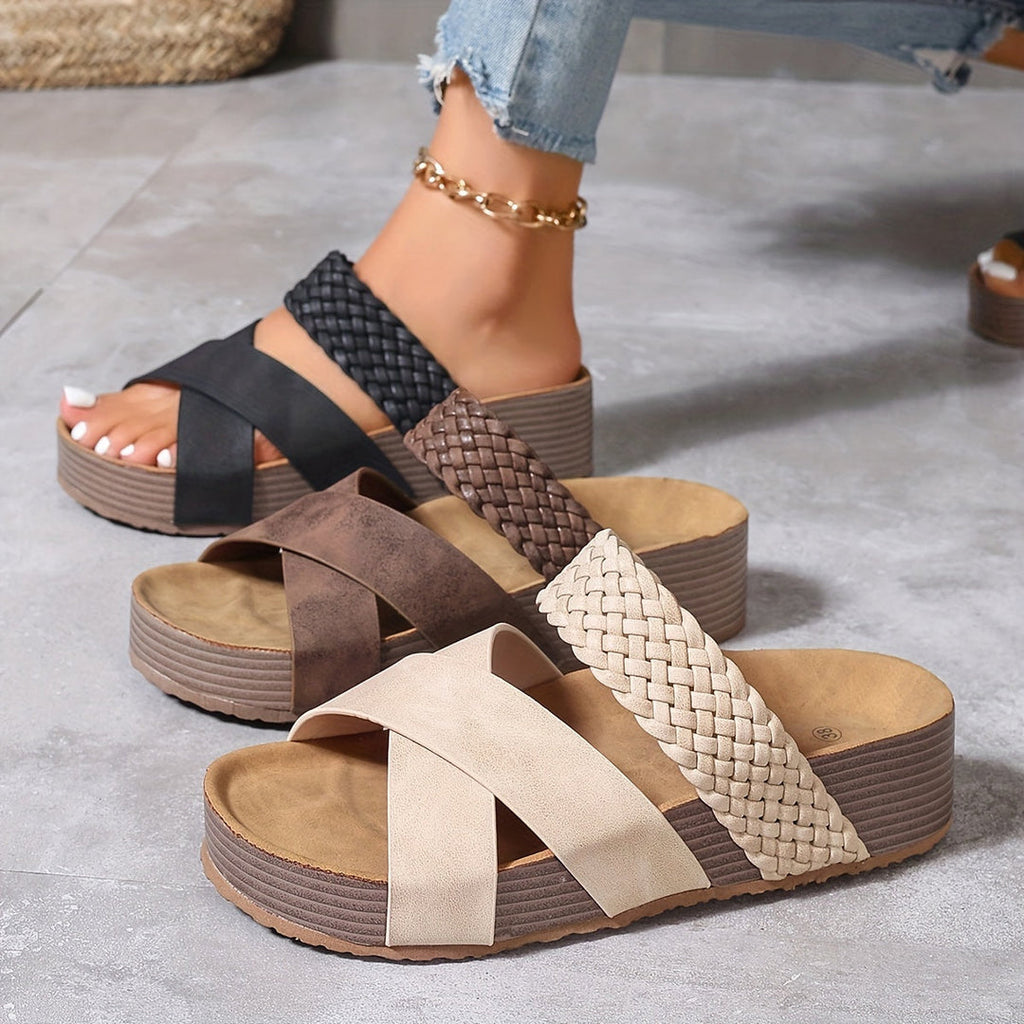 VOREALO | Sandalias Elegancia Trenzada