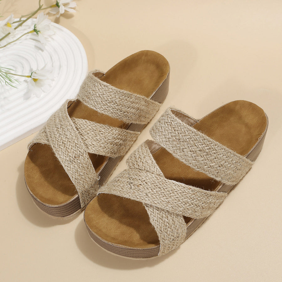 VOREALO | Sandalias Elegancia Trenzada