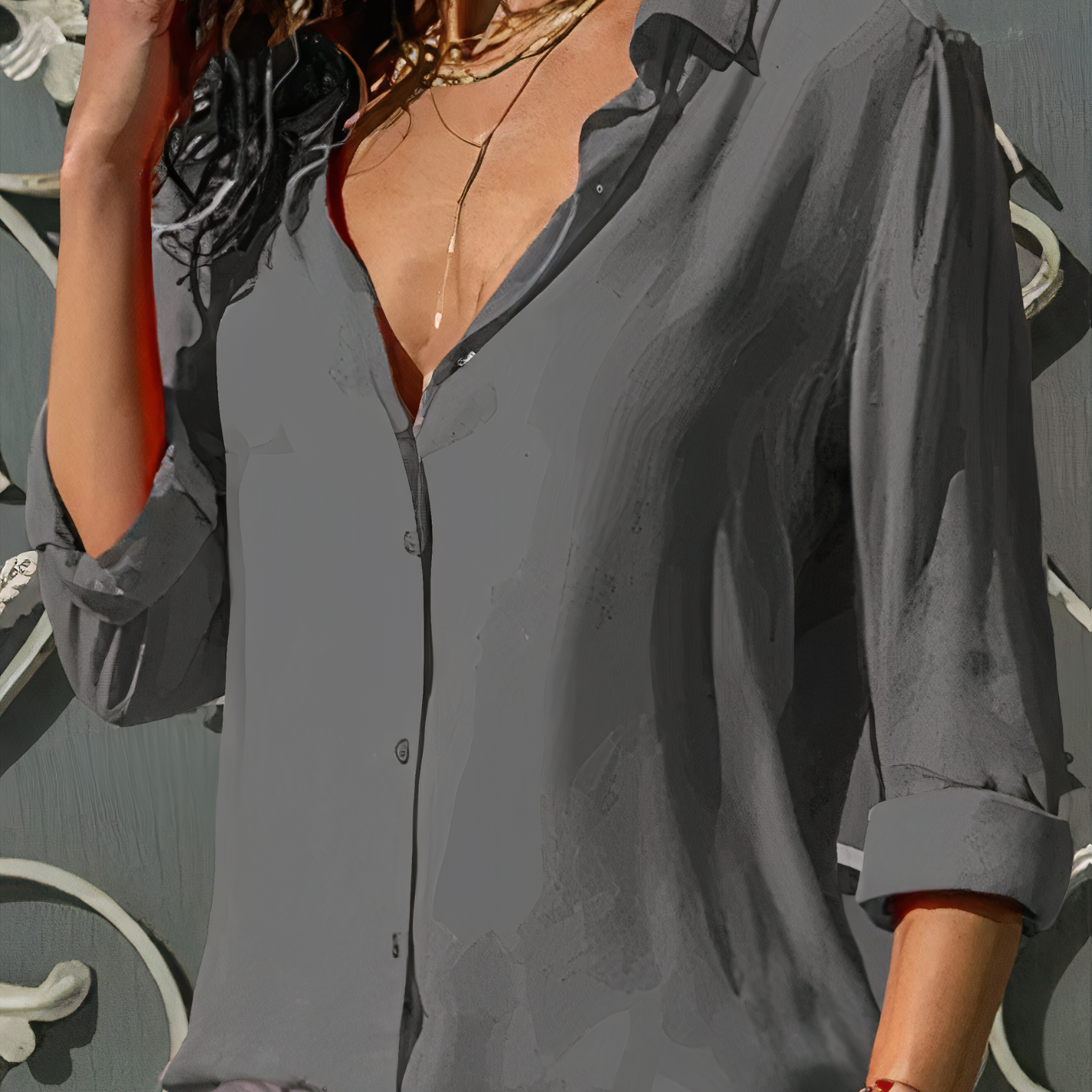 VOREALO | Blusa Elegante < Yasmine >