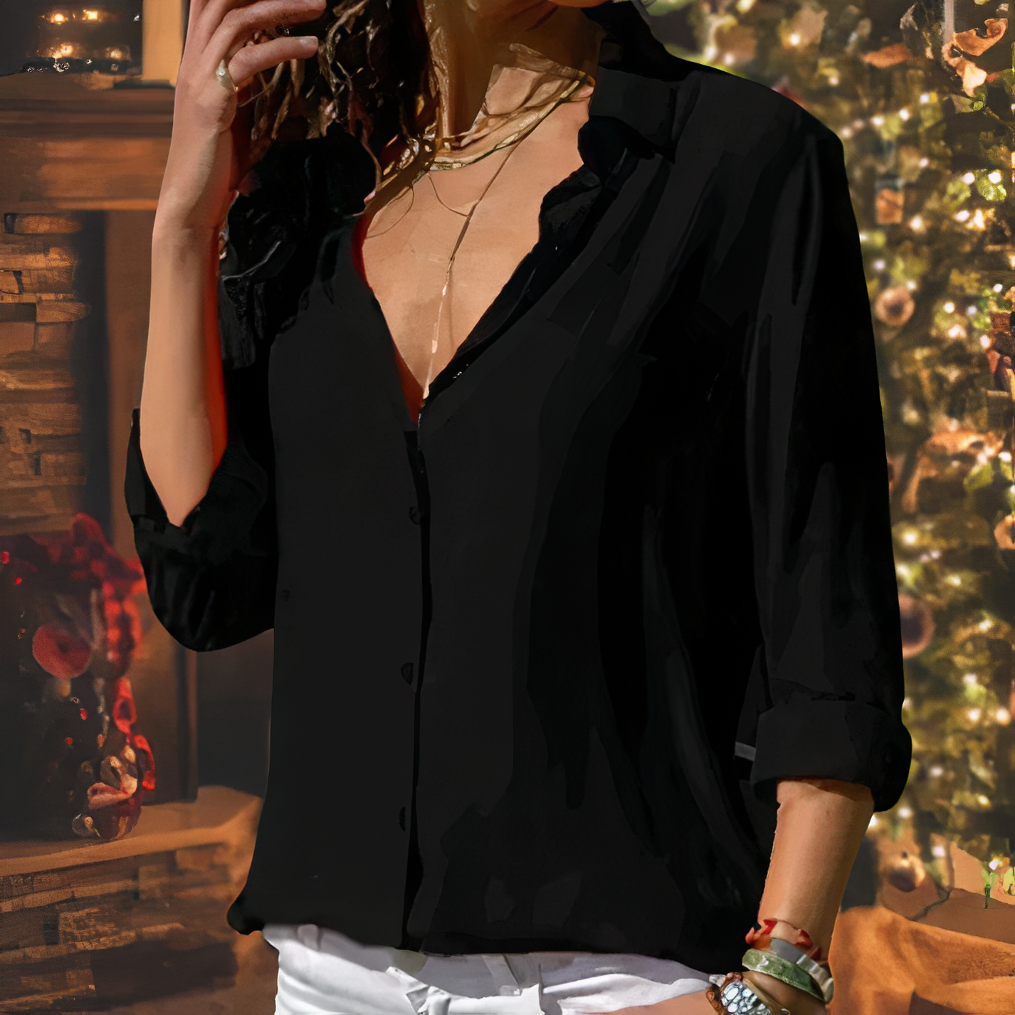 VOREALO | Blusa Elegante < Yasmine >