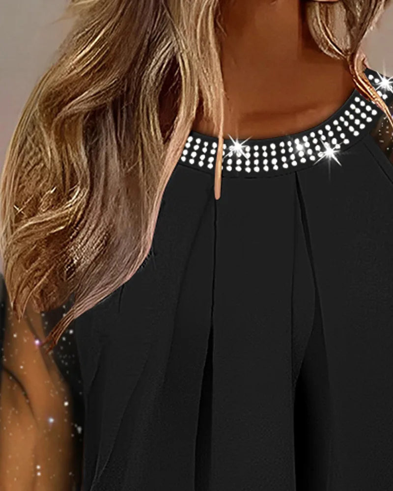 VOREALO | Blusa Elegante con Mangas Transparentes < Nina >