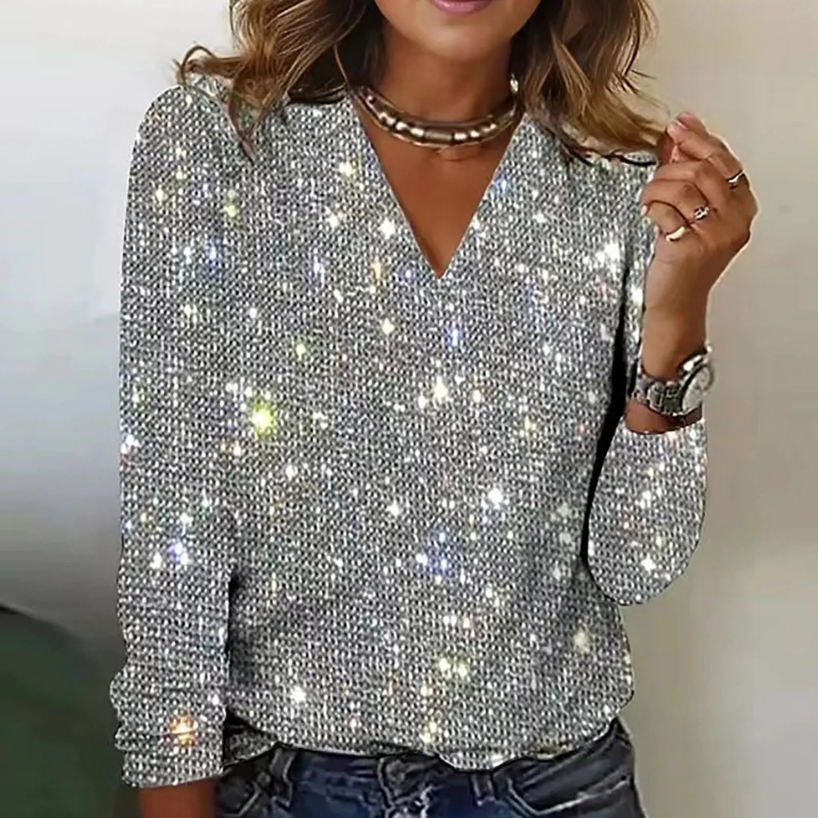 VOREALO | Blusa Fiesta Manga Larga < Freya >