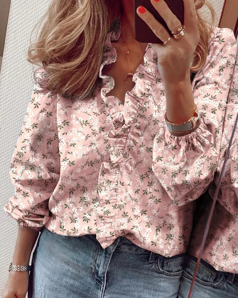 VOREALO | Blusa Elegante con Ondas  < Marien >