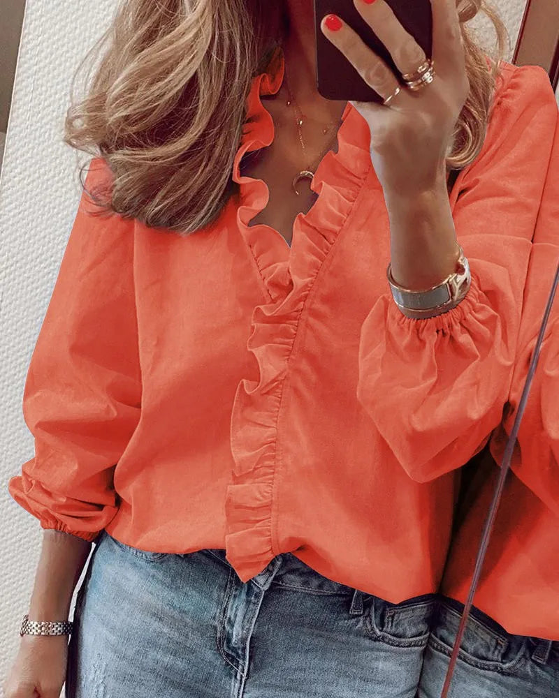 VOREALO | Blusa Elegante con Ondas  < Marien >