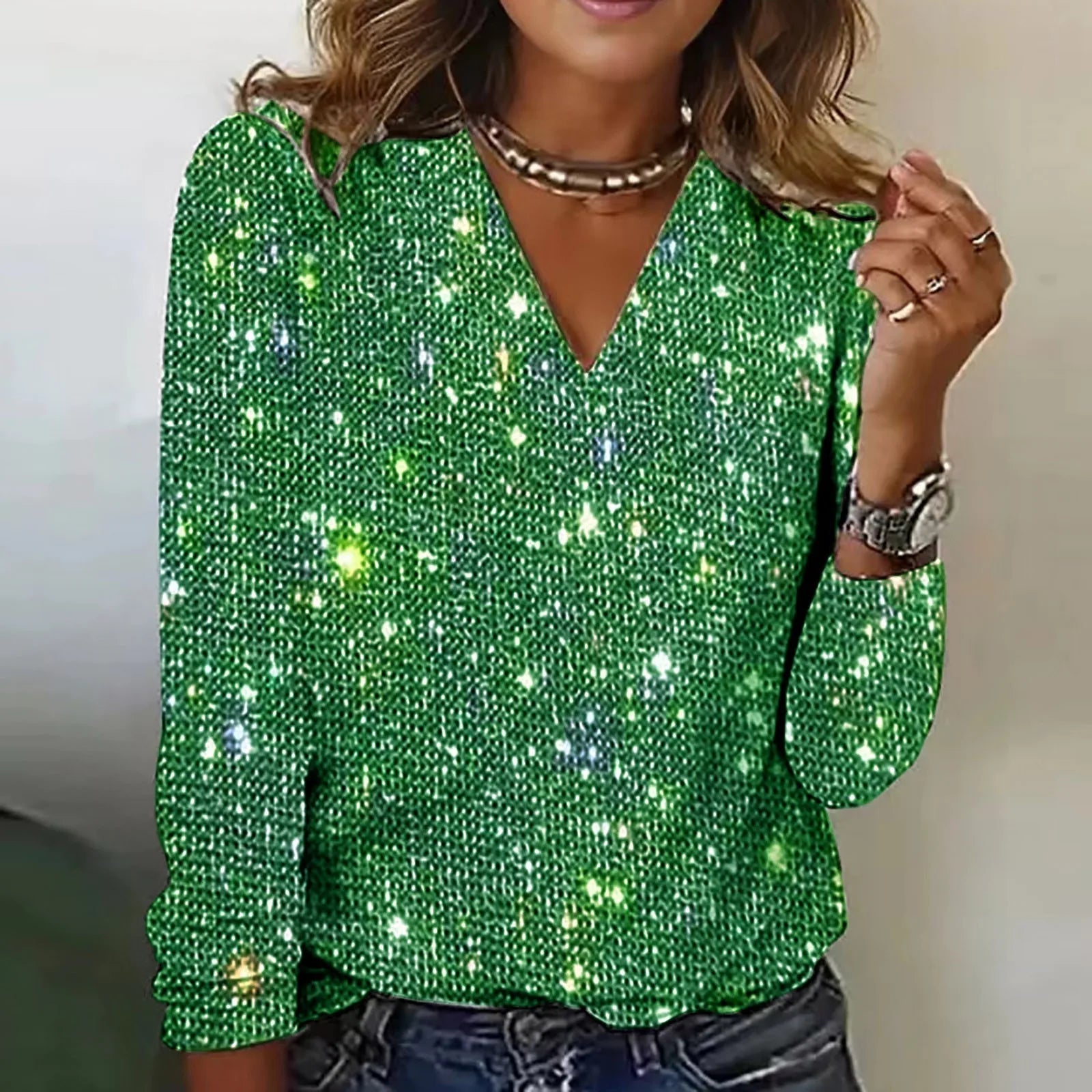 VOREALO | Blusa Fiesta Manga Larga < Freya >