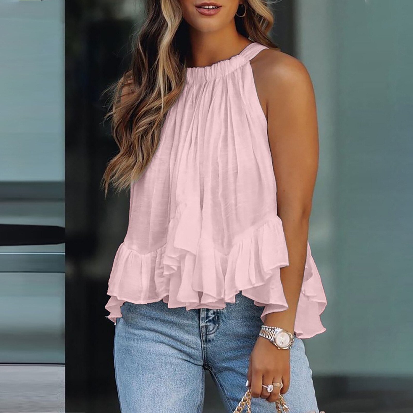 VOREALO | Blusa con Volantes < Karina >