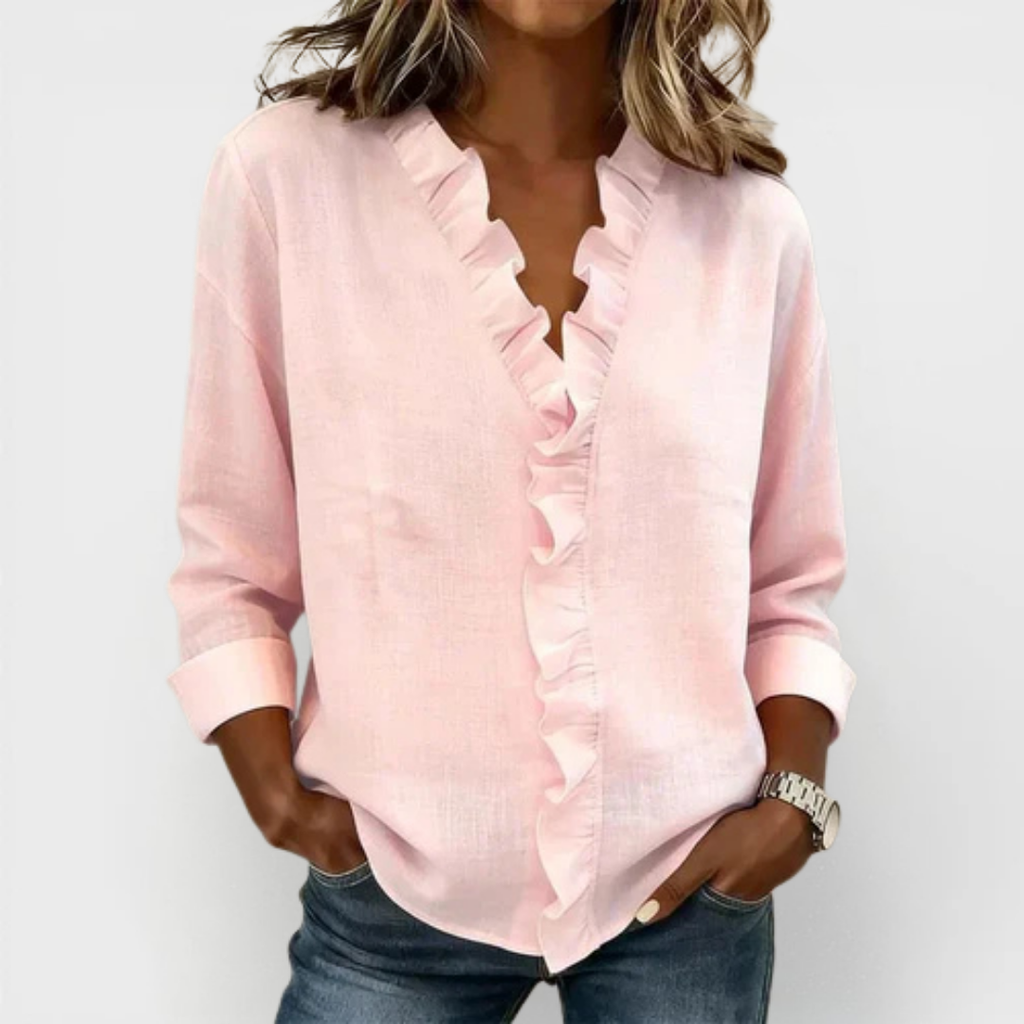 VOREALO | Blusa Con Volantes < Susan >