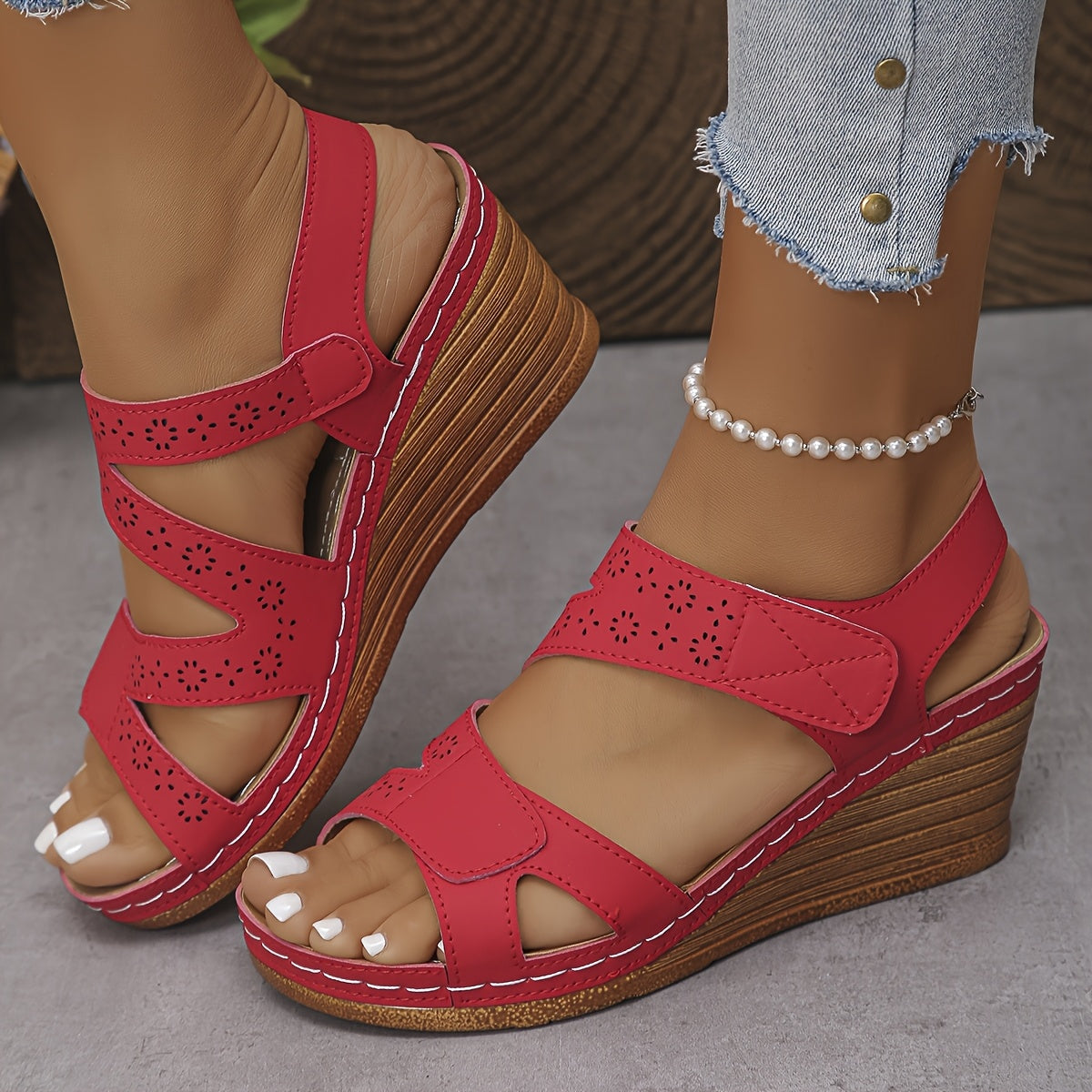 VOREALO | Sandalias Ortopédicas Confort < Rosa >