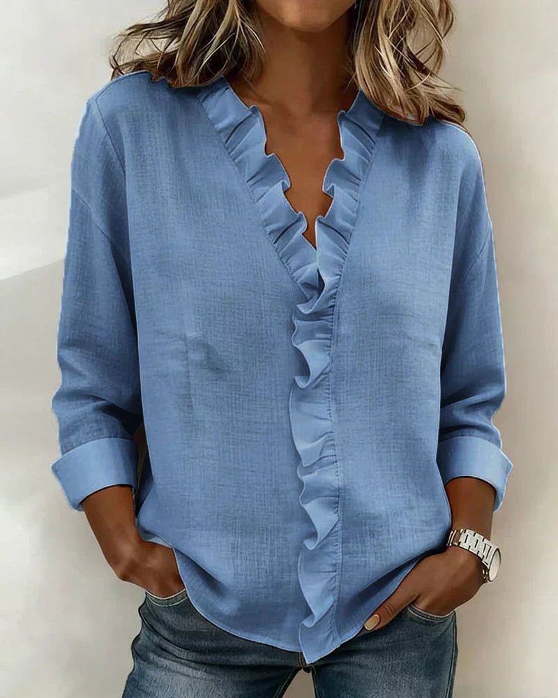 VOREALO | Blusa Con Volantes < Susan >