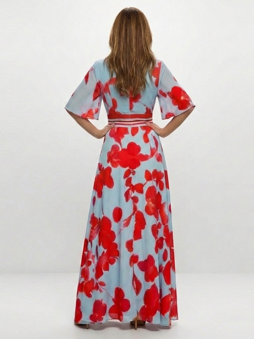 VOREALO | Vestido Largo Floral < Mia >
