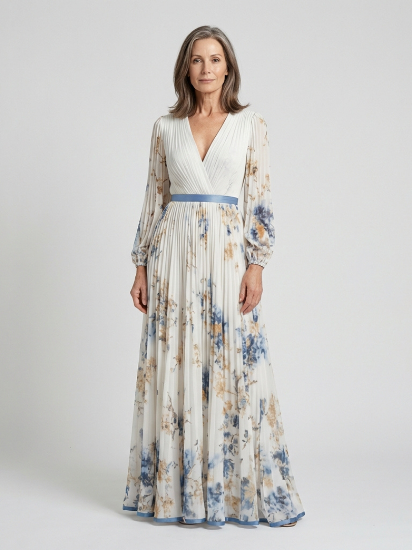 VOREALO | Vestido Largo Floral < Rosario >