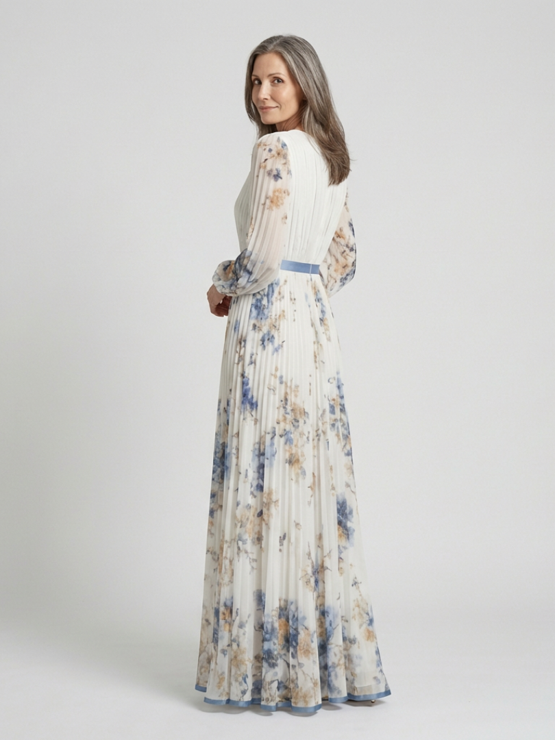 VOREALO | Vestido Largo Floral < Rosario >