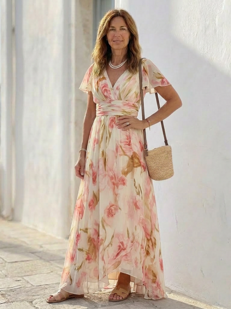VOREALO | Vestido Largo Floral < Elara >