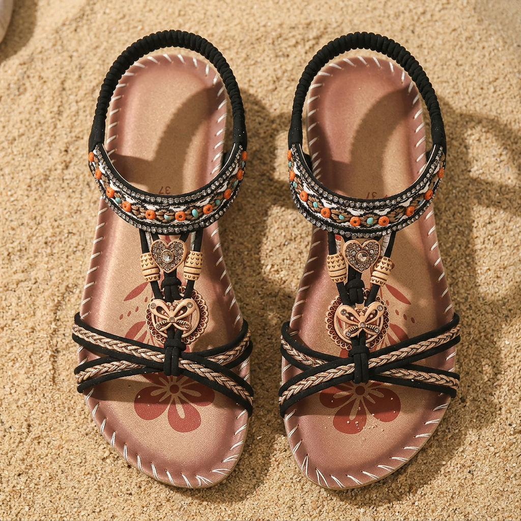 VOREALO | Sandalias Bohemias Confort < Élina >