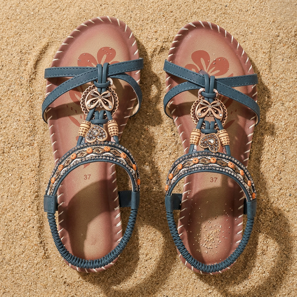 VOREALO | Sandalias Bohemias Confort < Élina >