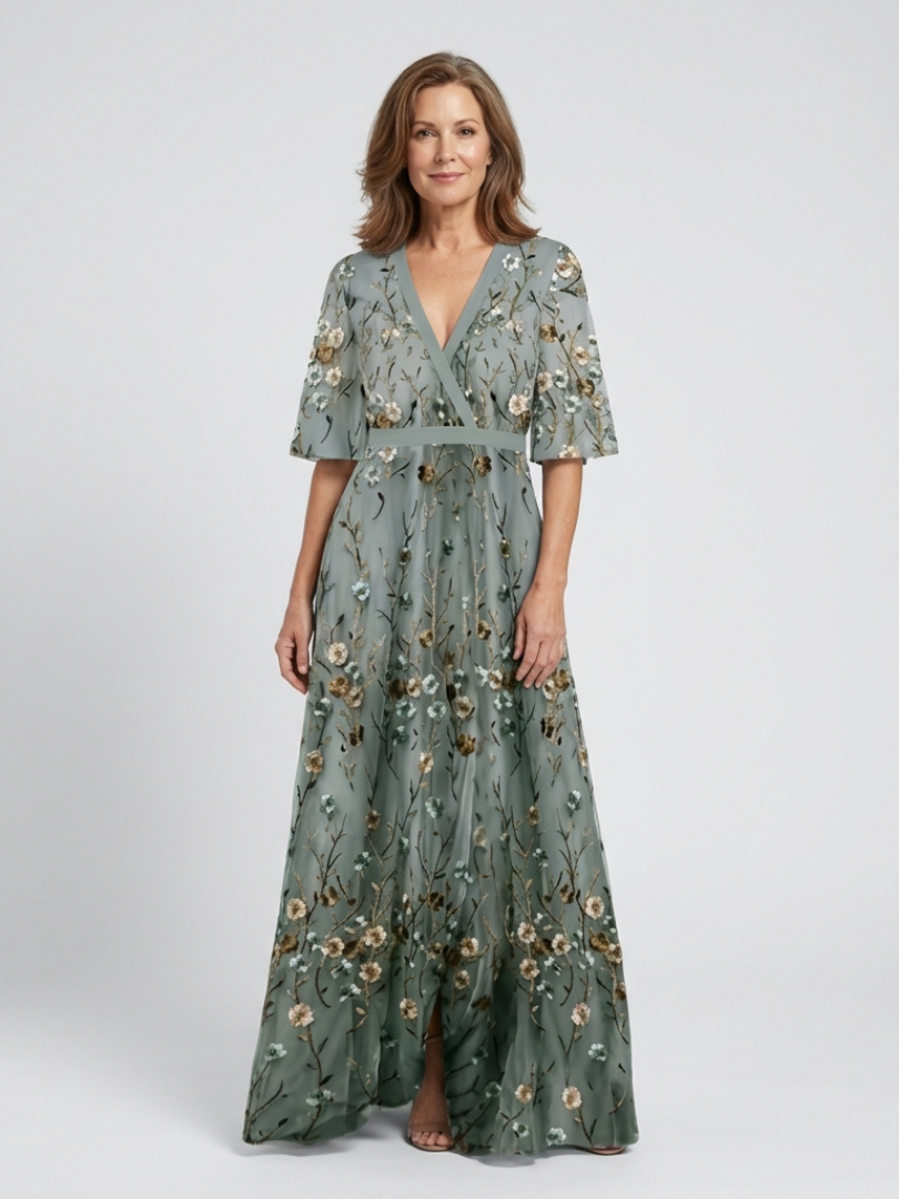VOREALO | Vestido Largo Floral < Eva >