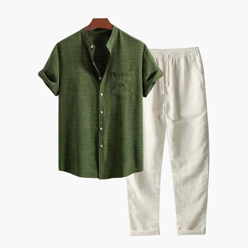 VOREALO | Conjunto Ligero de Verano para Hombre < Marino >