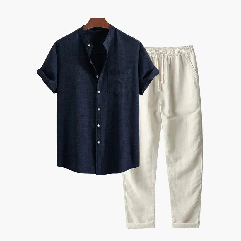VOREALO | Conjunto Ligero de Verano para Hombre < Marino >