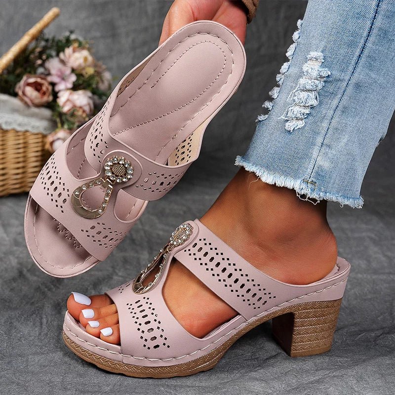 VOREALO | Sandalias Ortopédicas Cómodas < Lisa >
