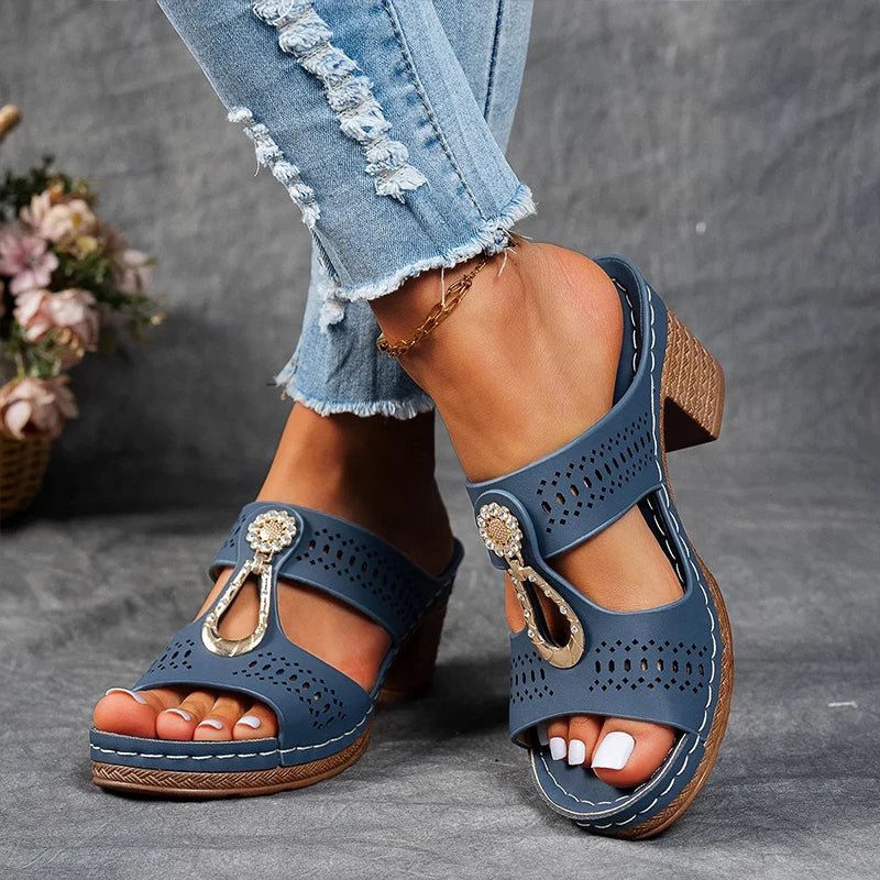 VOREALO | Sandalias Ortopédicas Cómodas < Lisa >