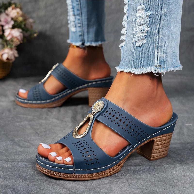 VOREALO | Sandalias Ortopédicas Cómodas < Lisa >