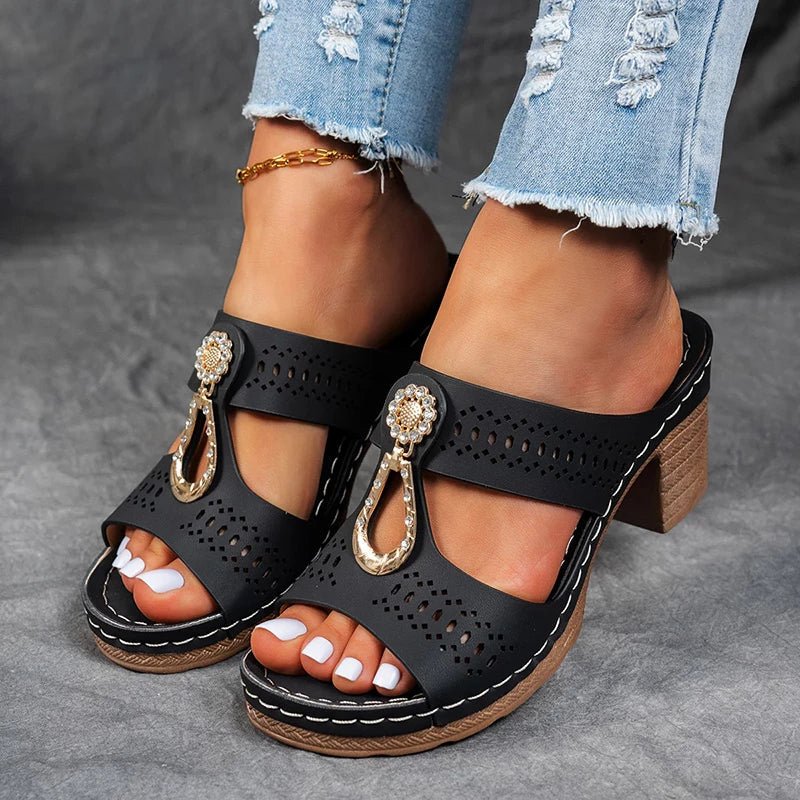 VOREALO | Sandalias Ortopédicas Cómodas < Lisa >