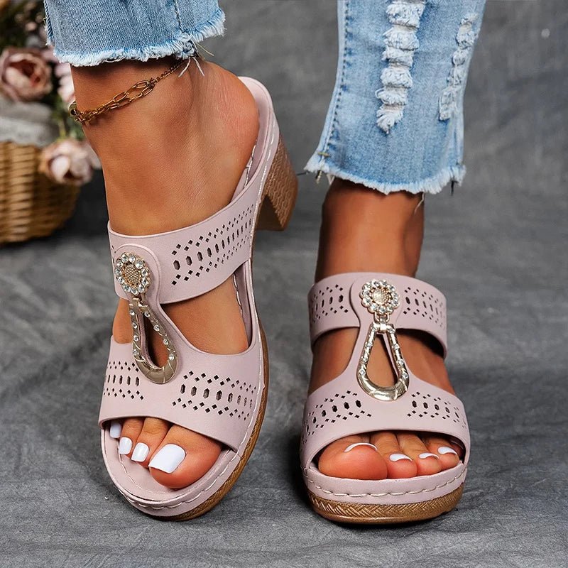 VOREALO | Sandalias Ortopédicas Cómodas < Lisa >