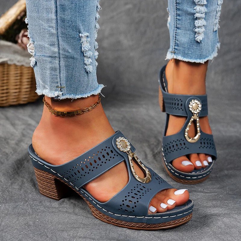 VOREALO | Sandalias Ortopédicas Cómodas < Lisa >