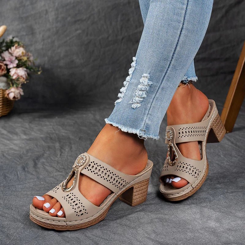 VOREALO | Sandalias Ortopédicas Cómodas < Lisa >