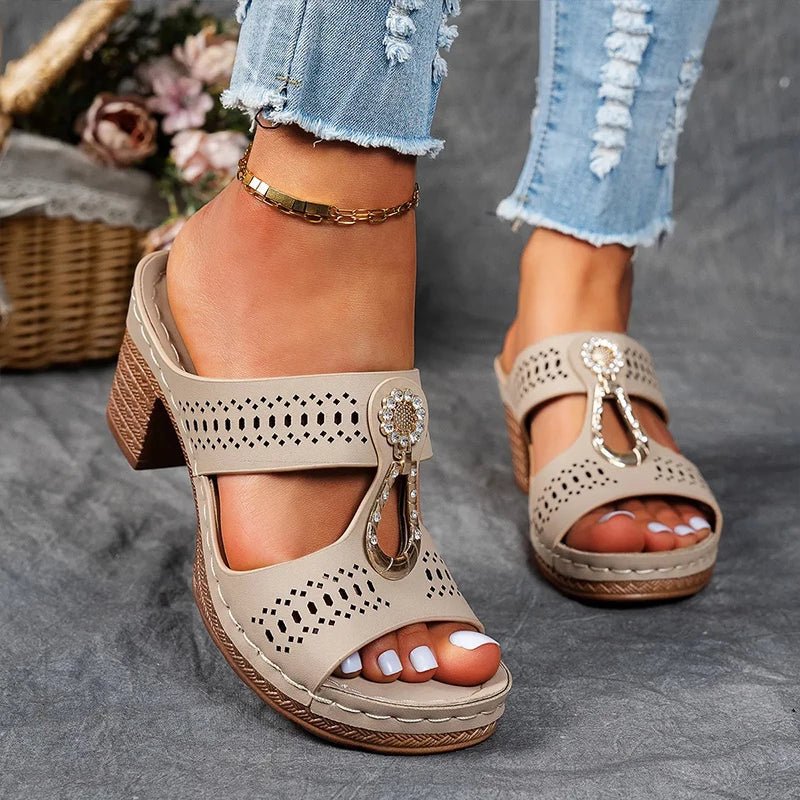 VOREALO | Sandalias Ortopédicas Cómodas < Lisa >