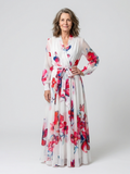VOREALO | Vestido Largo Estampado Floral